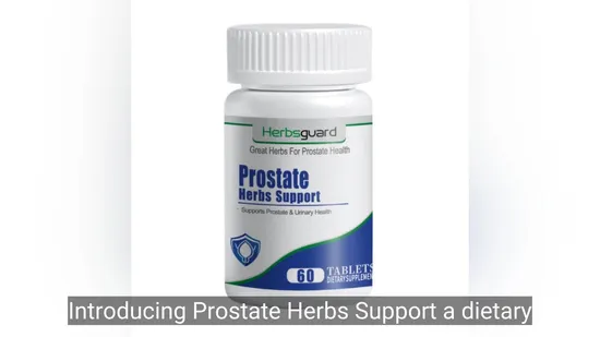 Chinese Herbs Health Dietary Supplement Support Prostate and Urinary Improve Prostatitis UTI and Men Infertility