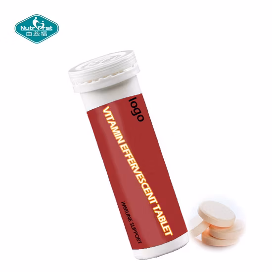 Wholesale High Quality Food Supplement Vitamin C Zinc Effervescent Tablet