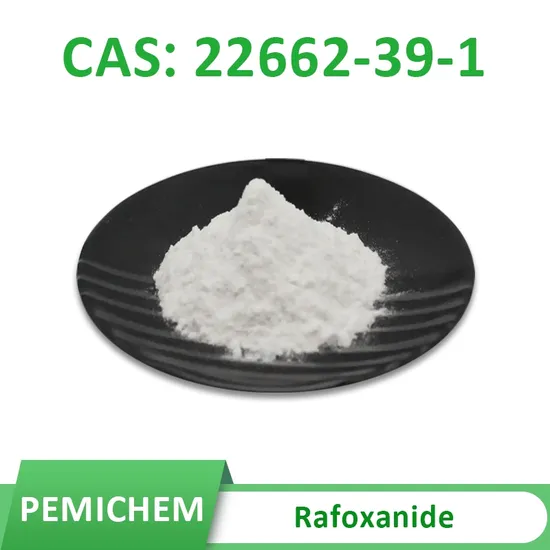 Shanghai Pemichem Lab Supply Raw Materials Pharmaceutical Intermediates Powder Rafoxanide CAS 22662