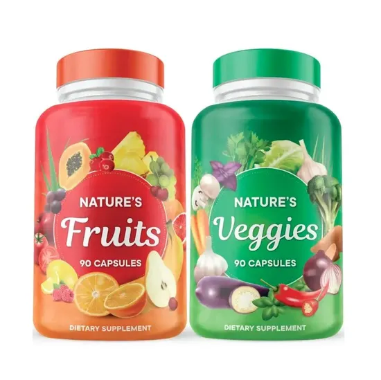 OEM/ODM Fruits and Veggies Dietary Supplements Capsules for Enhances Immunity 